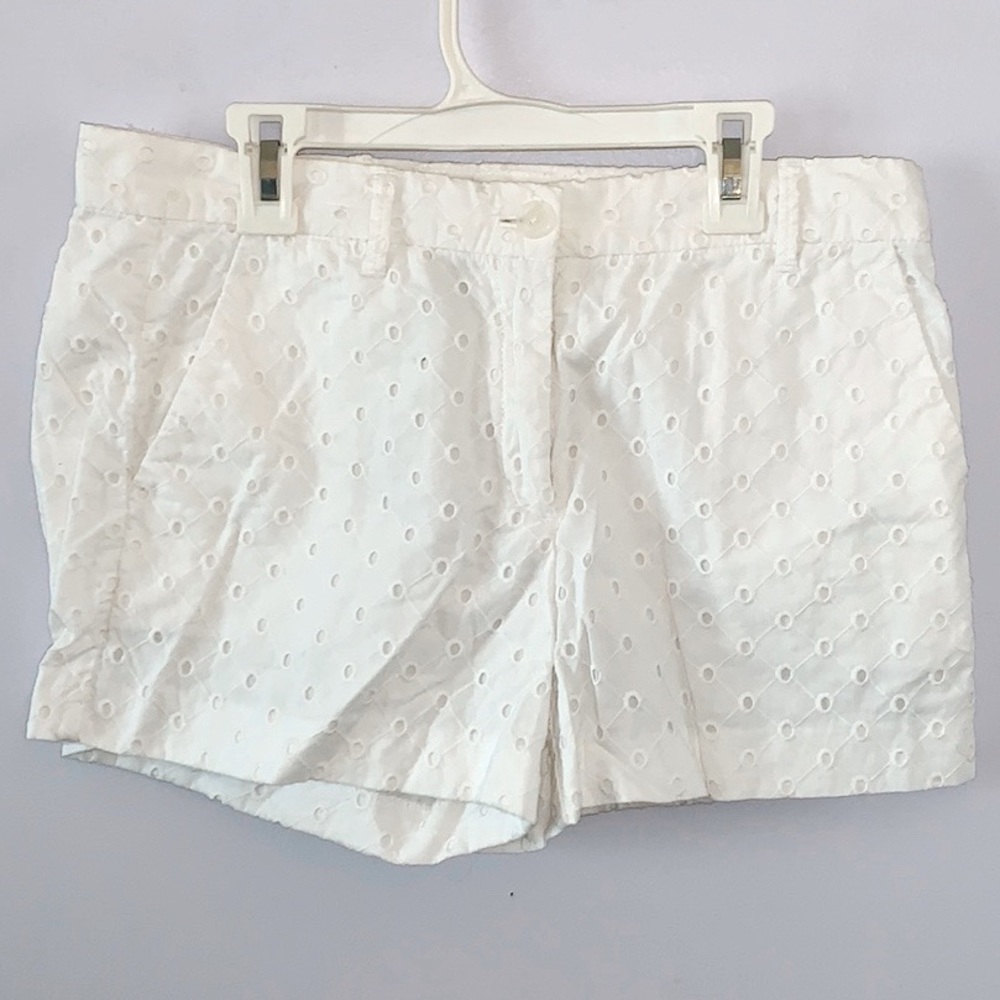 The Gap White Eyelet Shorts